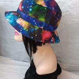 KBETHOS Multicolor Galaxy Print Bucket Hat